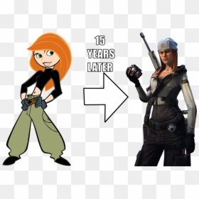 Kim Possible, HD Png Download - dirty bomb png