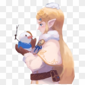 #zelda #princess #hyrule #botw #freetoedit - Cartoon, HD Png Download - zelda botw png