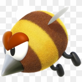 Mario Bee Enemy, HD Png Download - super mario 3d world png