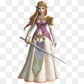Princess Zelda Twilight Princess Artwork, HD Png Download - zelda botw png