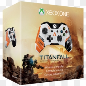 Titanfall Gets New Exclusive Xbox One Controller - Titanfall Limited Edition Xbox One Controller, HD Png Download - titanfall titan png