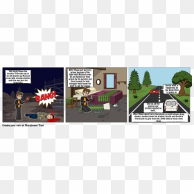 Cartoon, HD Png Download - broken cross png