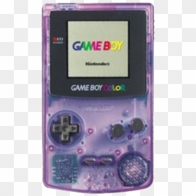 #niche #purple #polyvore #gameboy - Atomic Purple Game Boy Color, HD Png Download - game boy color png