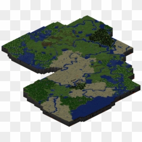 Minecraft 3d Server Map, HD Png Download - minecraft guy png