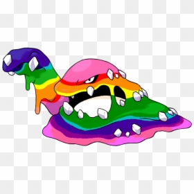 Gay Alolan Muk Edit - Pokemon Alolan Muk, HD Png Download - alolan muk png