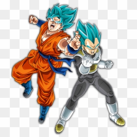 Ssb Goku And Vegeta , Png Download - Ssb Goku Vs Ssb Vegeta, Transparent Png - ssb vegeta png
