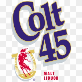 Colt 45 Beer Canada , Png Download - Colt 45 Malt Liquor Logo Transparency, Transparent Png - colt 45 beer png
