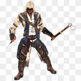 Connorrender - Connor Kenway Mmd, HD Png Download - link ssbb png