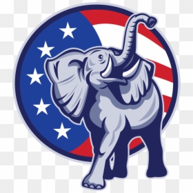 14992634 Mnb - Cool Republican Elephant, HD Png Download - gop elephant png