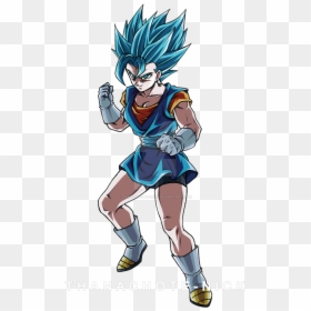 Vegetto Woman, HD Png Download - ssb vegeta png