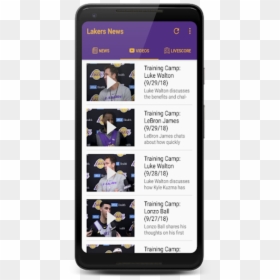 Smartphone, HD Png Download - lonzo png