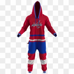 Nhl Adult Onesies, HD Png Download - washington capitals png