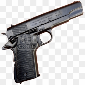 M1911 45 Caliber Automatic Pistol Black Fd1227 By Medieval - M1911 Automatic, HD Png Download - colt 45 beer png