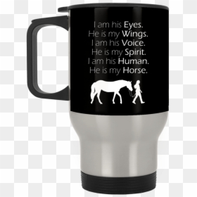 He Is My Horse Mugs - Mug, HD Png Download - colt 45 beer png