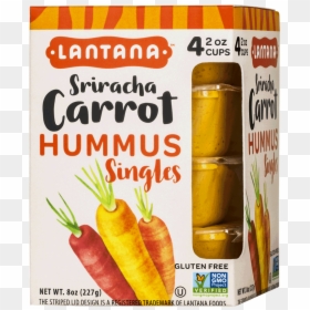 Lantana Black Bean Hummus, HD Png Download - single carrot png