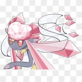 Pokémon Omega Ruby And Alpha Sapphire Pokémon X And - Cartoon, HD Png Download - diancie png