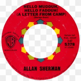 Medium 45 1963 Allansherman Hellomudduh - Circle, HD Png Download - epic sax guy png