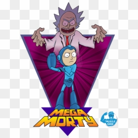 Rick And Morty Mega Man, HD Png Download - megaman legends png