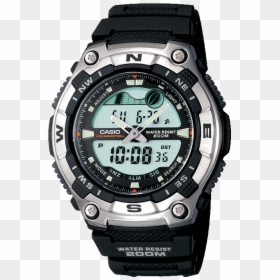 Casio With Tide Graph, HD Png Download - aqw png
