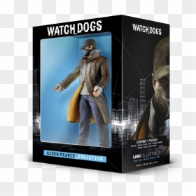 Wd Figurine Packshot Merch Right Shadow - Watch Dogs, HD Png Download - aiden pearce png