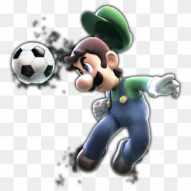 Mario Sports Superstars Luigi, HD Png Download - luigi death stare png