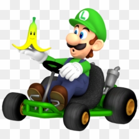 Image - Mario Kart Throwing Shell, HD Png Download - luigi death stare png