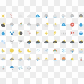 Clip Art, HD Png Download - flat weather icons png