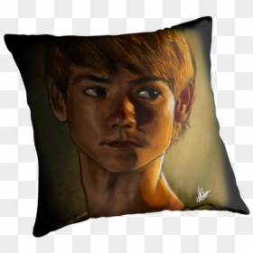 Cuscino Thomas Brodie Sangster, HD Png Download - maze runner png