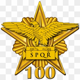 Roman Barnstar 100, HD Png Download - spqr png