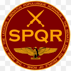 Roman Legion Maroon Gold Seal Shirt - Alexander The Great, HD Png Download - spqr png