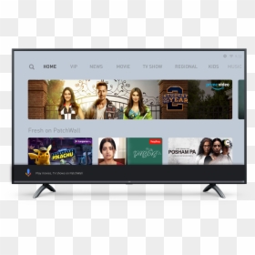 Mi Tv 4x 50 Inch, HD Png Download - flat screen tv png wall