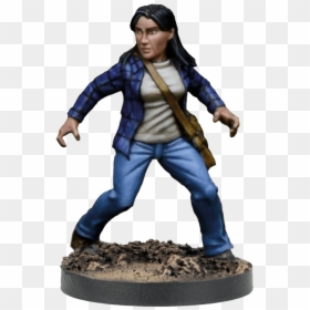 All Out War Game Booster The Walking Dead Lori Mantic - Walking Dead All Out War Carol, HD Png Download - the walking dead game png