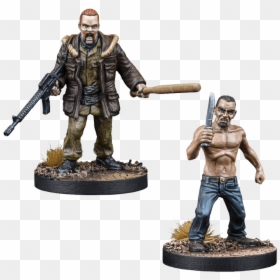 Walking Dead All Out War Booster, HD Png Download - the walking dead game png