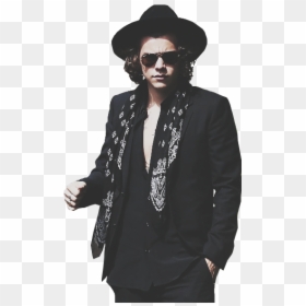 Overlay, Png, And Pngs Image - Harry Styles Suit And Hat, Transparent Png - one direction 2015 png