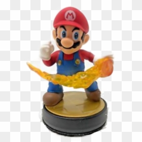 Mario Amiibo Marioamiibo Freetoedit - Smash Bros Amiibo Mario, HD Png Download - gold mario amiibo png