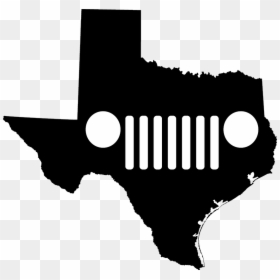 Jeep Clipart Grille - Texas Political Map 2017, HD Png Download - jeep grill logo png