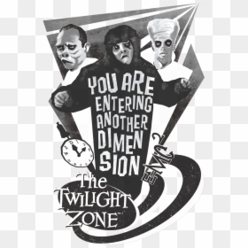 Twilight Zone Shirt Womens, HD Png Download - twilight zone logo png