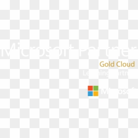 Microsoft Gold Training Partner - Graphic Design, HD Png Download - microsoft logo white png