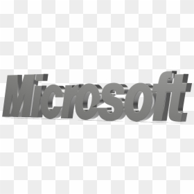 Microsoft Logo Png Background - Monochrome, Transparent Png - microsoft logo white png