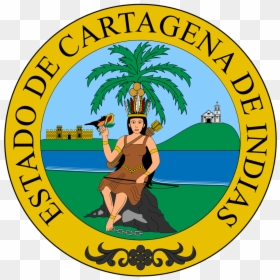Escudo De Cartagena De Indias, HD Png Download - escudo de colombia png