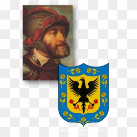 El Primer Escudo De Colombia, Como Una Entidad Conjunta, - Holy Roman Emperor Charles V Painting, HD Png Download - escudo de colombia png