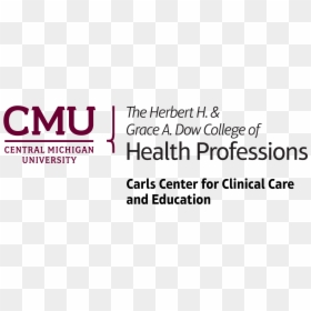 Carls Center For Clinical Care And Education - Cmu Health Professions, HD Png Download - central michigan university logo png