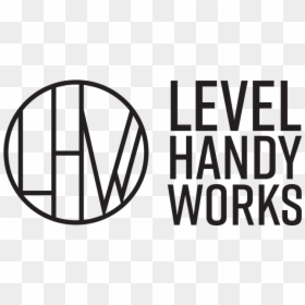 Level Handy Works Llc Logo - Circle, HD Png Download - bbb white logo png