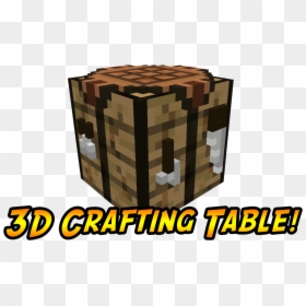 Xb7r2in - Minecraft 3d Crafting Table, HD Png Download - minecraft furnace png