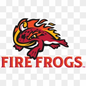 Kissimmee Fire Frogs, HD Png Download - baseball fire png