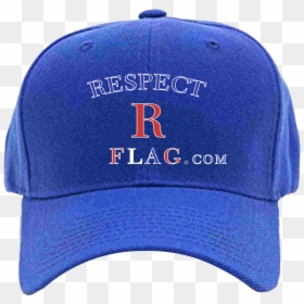 Blue Respect R Flag - Baseball Cap, HD Png Download - baseball fire png
