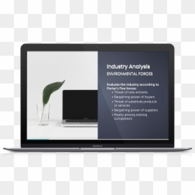 Competitor Analysis Template 2 - Laptop, HD Png Download - evaluate png