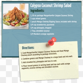 Calypso Coconut Shrimp Salad - Tempura, HD Png Download - jewel osco png