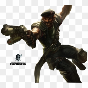 League Of Legends Render Gangplank, HD Png Download - gangplank png