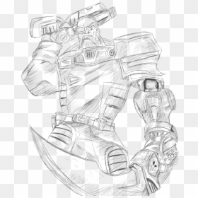 Sketch, HD Png Download - gangplank png